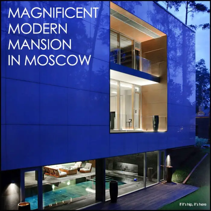 modern mansion in moscow's Meyendorf Gardens