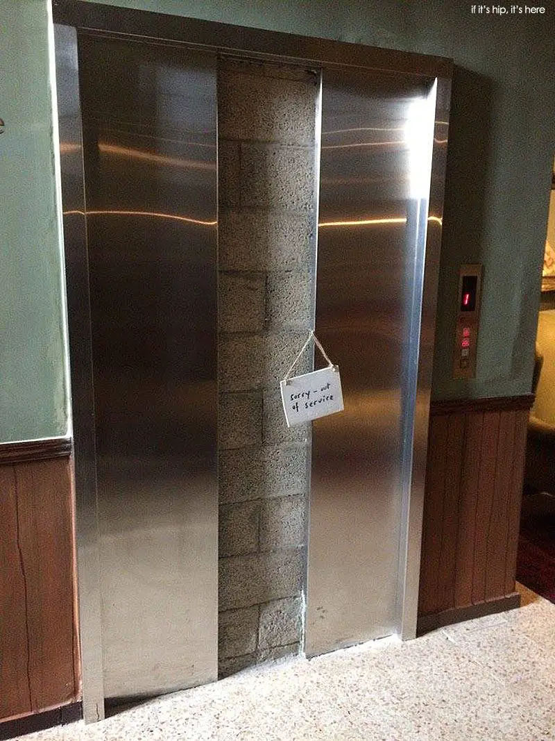faux elevator