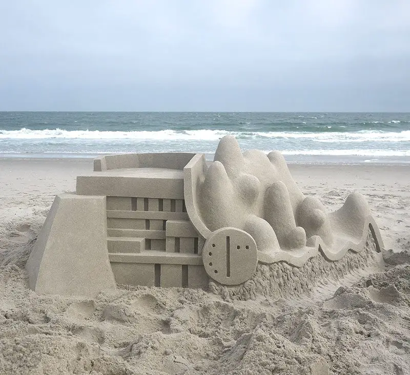 Brutalist Sand Castles