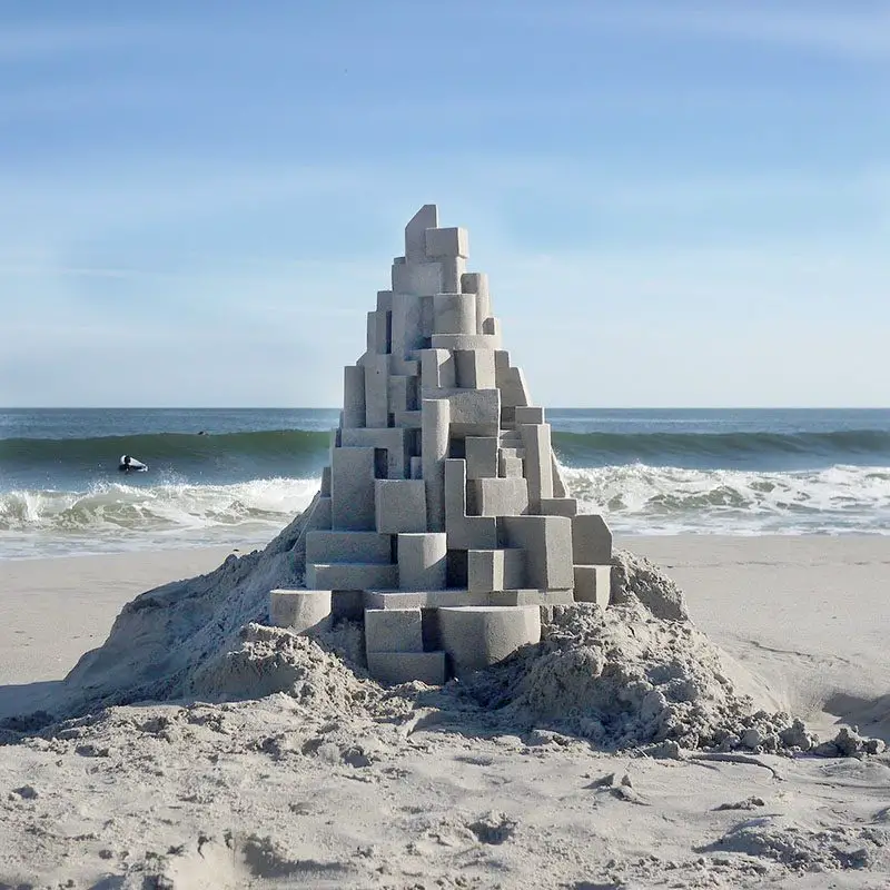 architectural sand castles