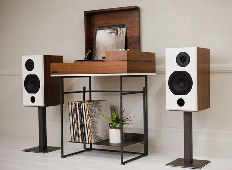 midcentury modern inspired stereo