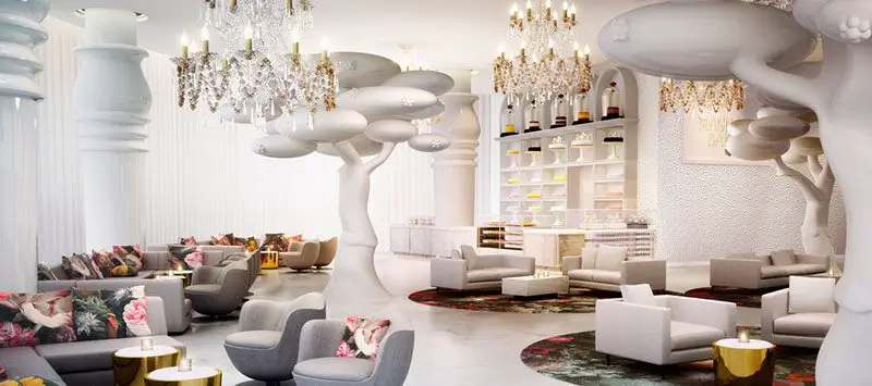 hotel lounge in quatar