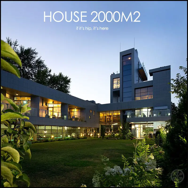 House 2000M2 by Yakusha Design