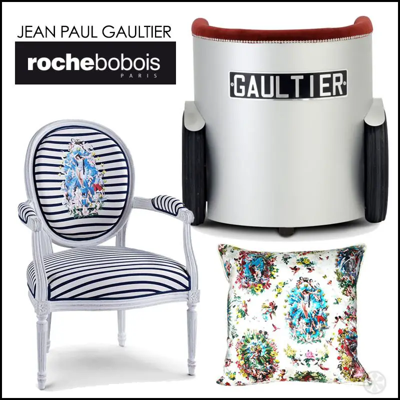 jean paul gaultier furniture for roche bobois