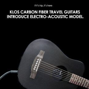 KLŌS Carbon Fiber Travel Guitars Introduces Electro-Acoustic Model
