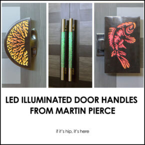 Ocean-Inspired LED Illuminated Door Handles from Martin Pierce