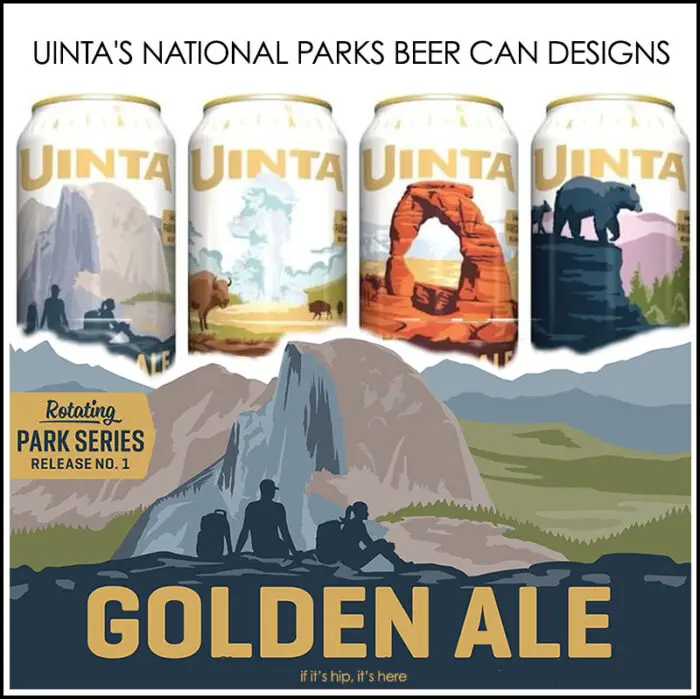 national parks beer can designs