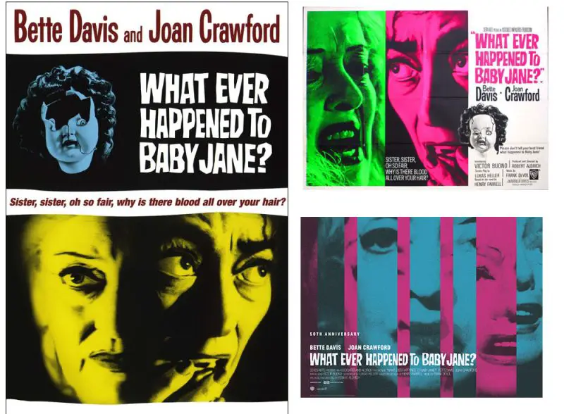 vintage bette davis joan crawford movie posters