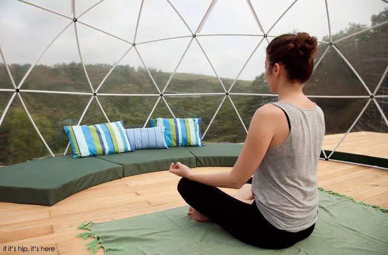 geodesic tent