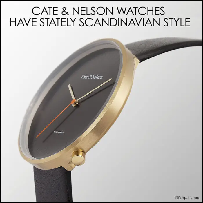 Read more about the article Cate & Nelson Watches Launch With Stately Scandinavian Style.
