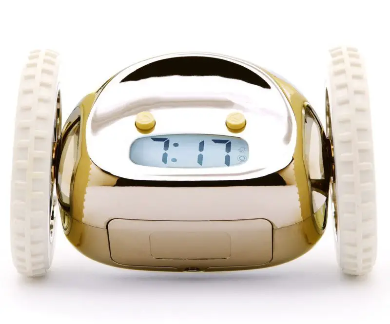 Nanda Clocky Alarm Clock on Wheels