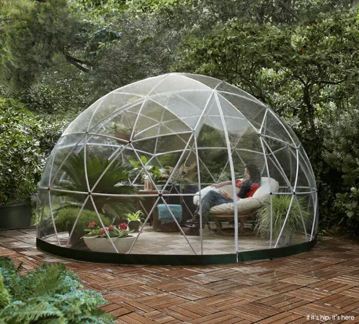 garden igloo tent