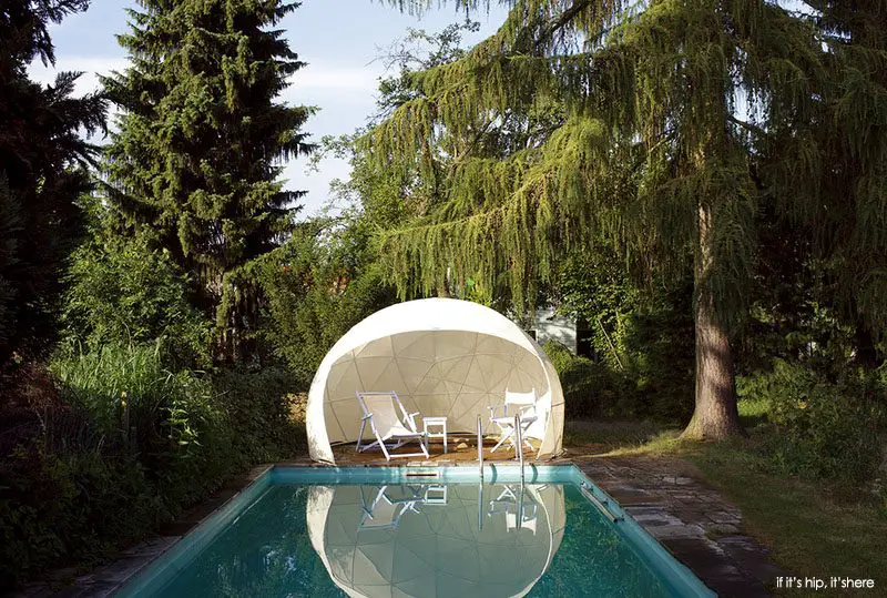 Garden igloo canopy