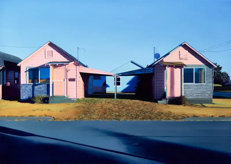 paintings of suburbia