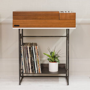 Wrensilva’s Loft Record Console is Big on Style, Little on Space
