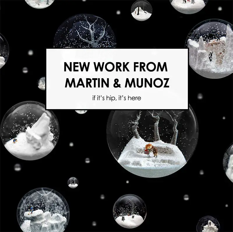 snow globes martin & munoz