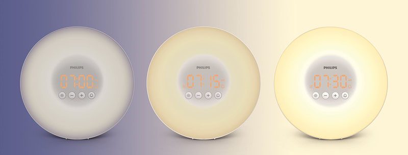 sunrise simulation clocks