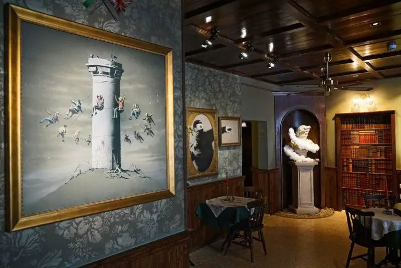Banksy's Walled-off hotel