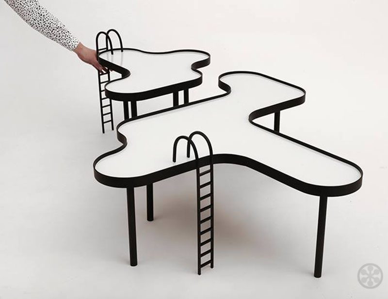Swimming Pool Tables by RAIN Studio