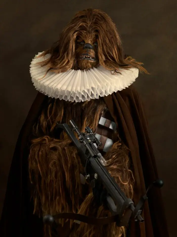 chewbacca flemish portrait