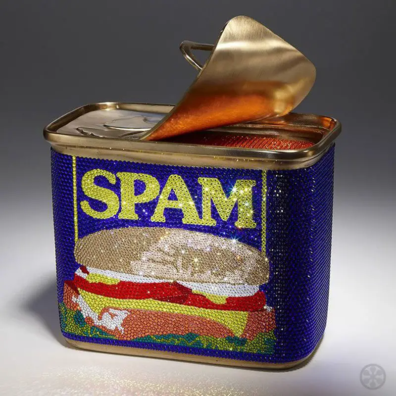 Swarovski Crystallized SPAM can