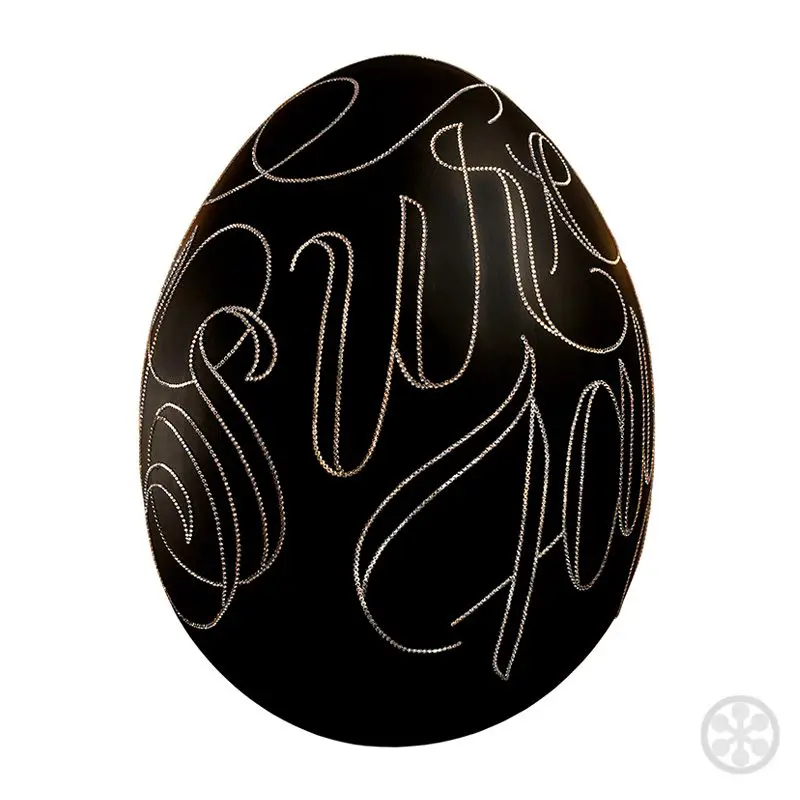 faust easter egg with swarovski crystals