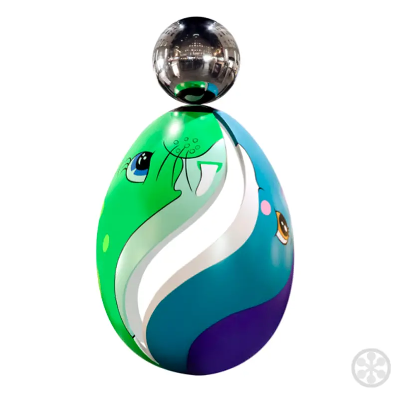 Jeff Koons Seal Easter Egg