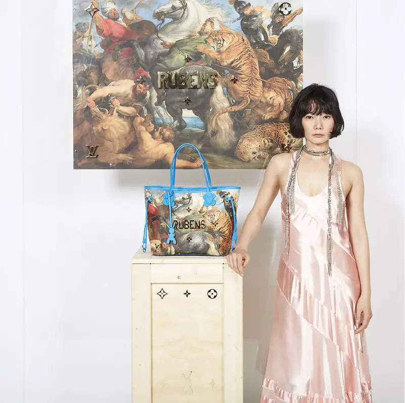 Doona Bae for Koons LV Masters Collection