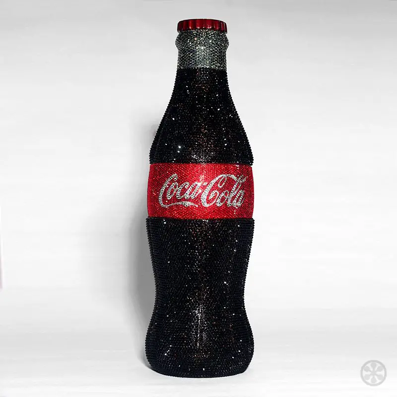Crystallized Coca Cola bottle