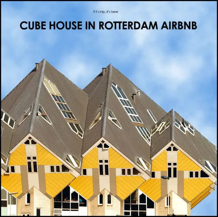 Read more about the article Airbnb Offers A Stay In One of Rotterdam’s Funky Cube Houses
