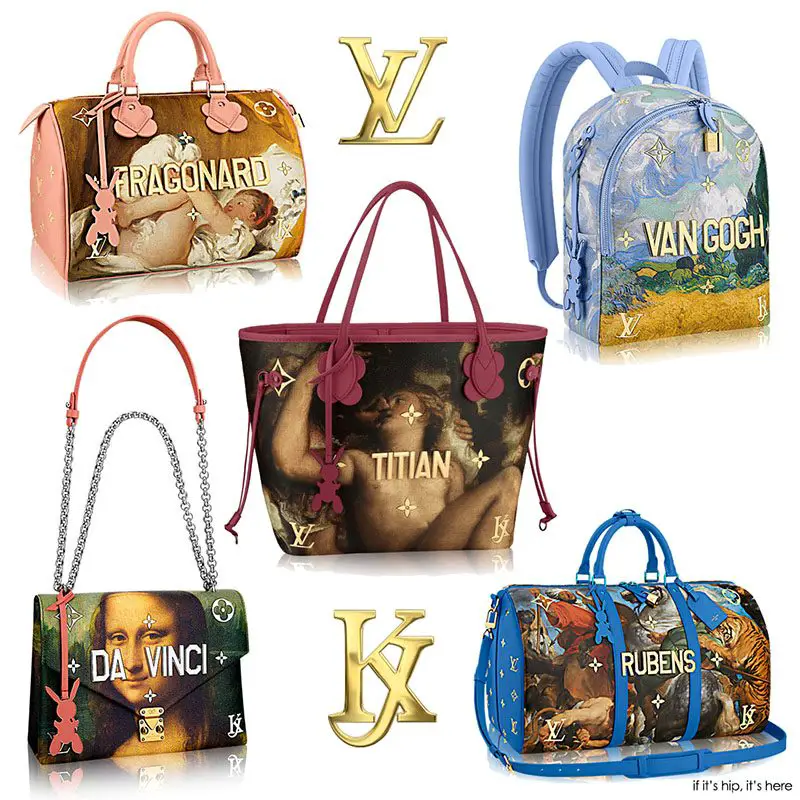 Koons X Louis Vuitton Masters Collection