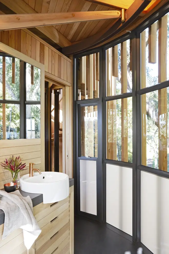 treehouse bathroom