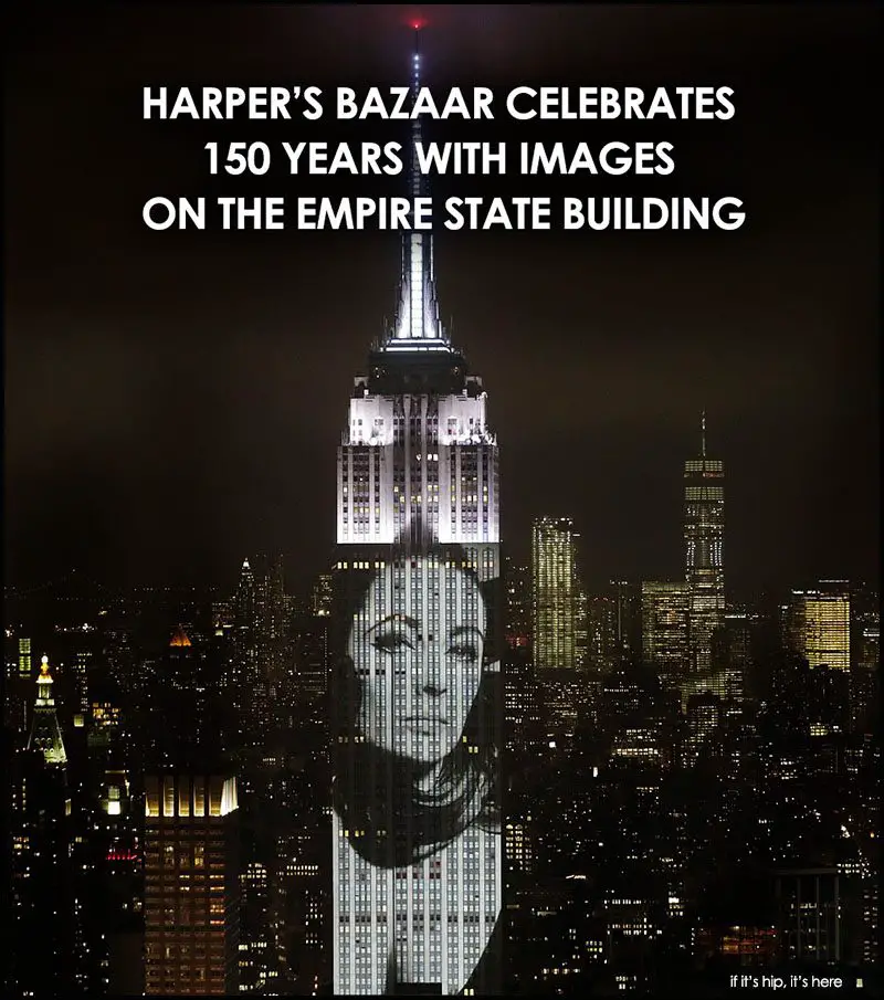 Harper's Bazaar Images on Empire State Building
