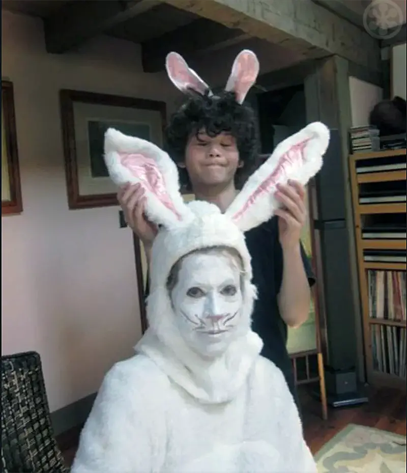Jane Fonda as a bunny 