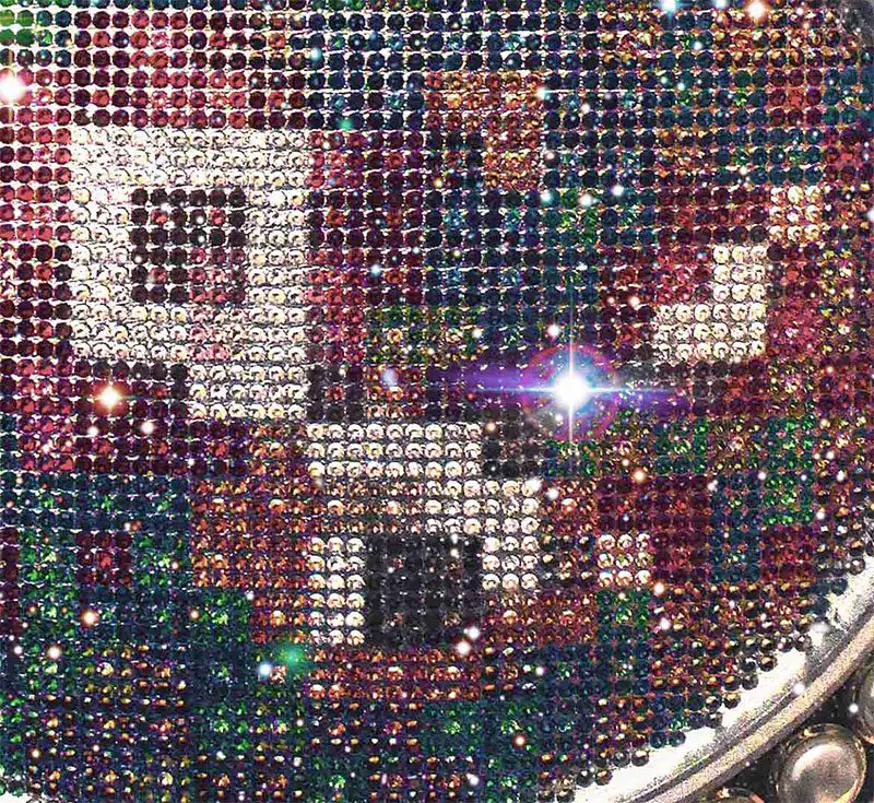 detail of the Rasmussen bejeweled egg