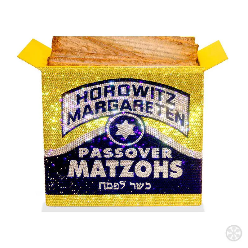 Crystallized Box of Passover Matzohs