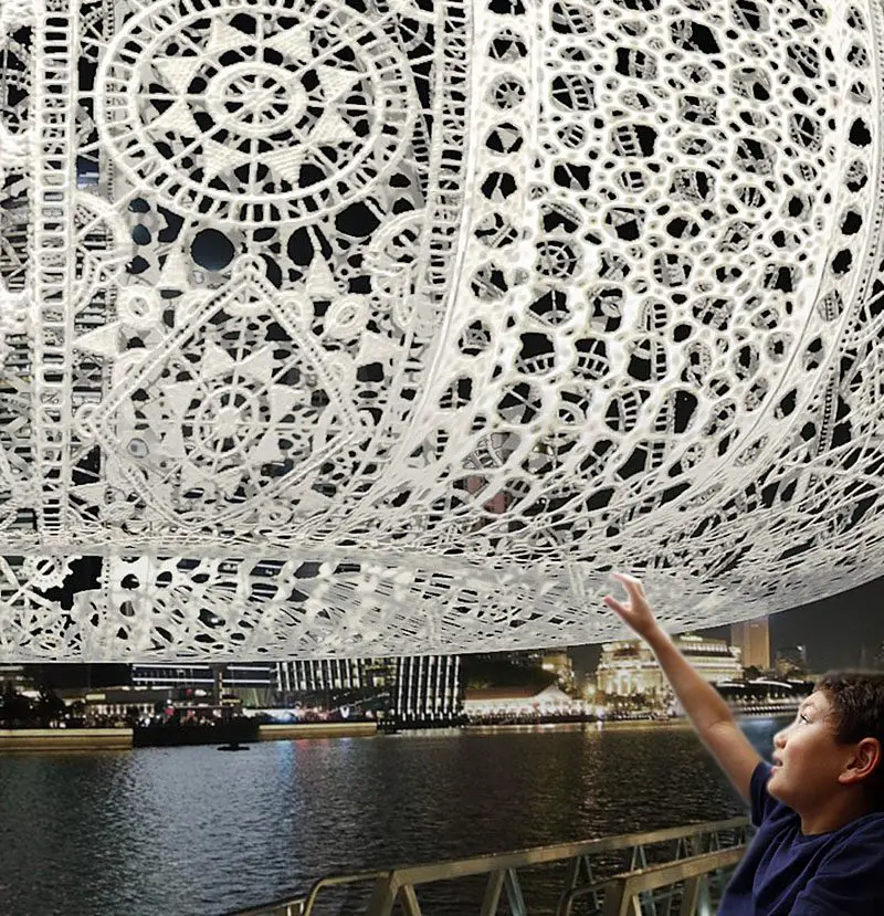 Choi+Shine Architects Giant Lace Urchins