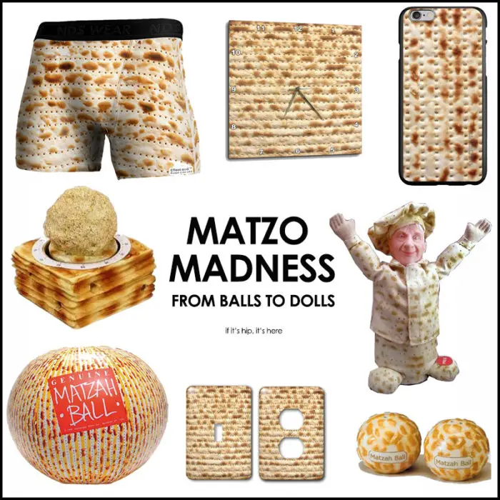 Matzo novelties