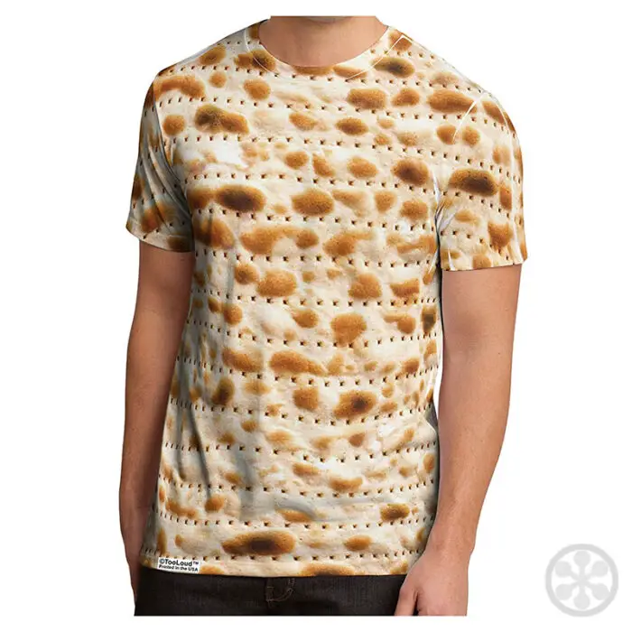 All-over print Matzah tee