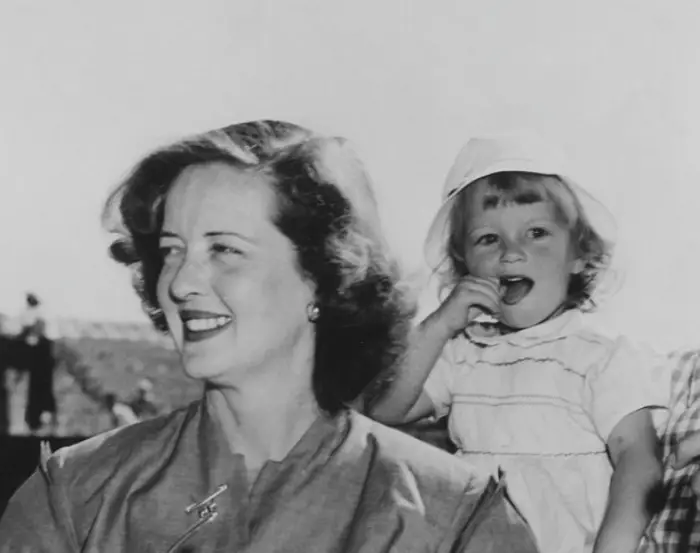 Bette davis with daughter BD