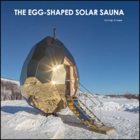 Bigert & Bergström Egg-Shaped Solar Sauna