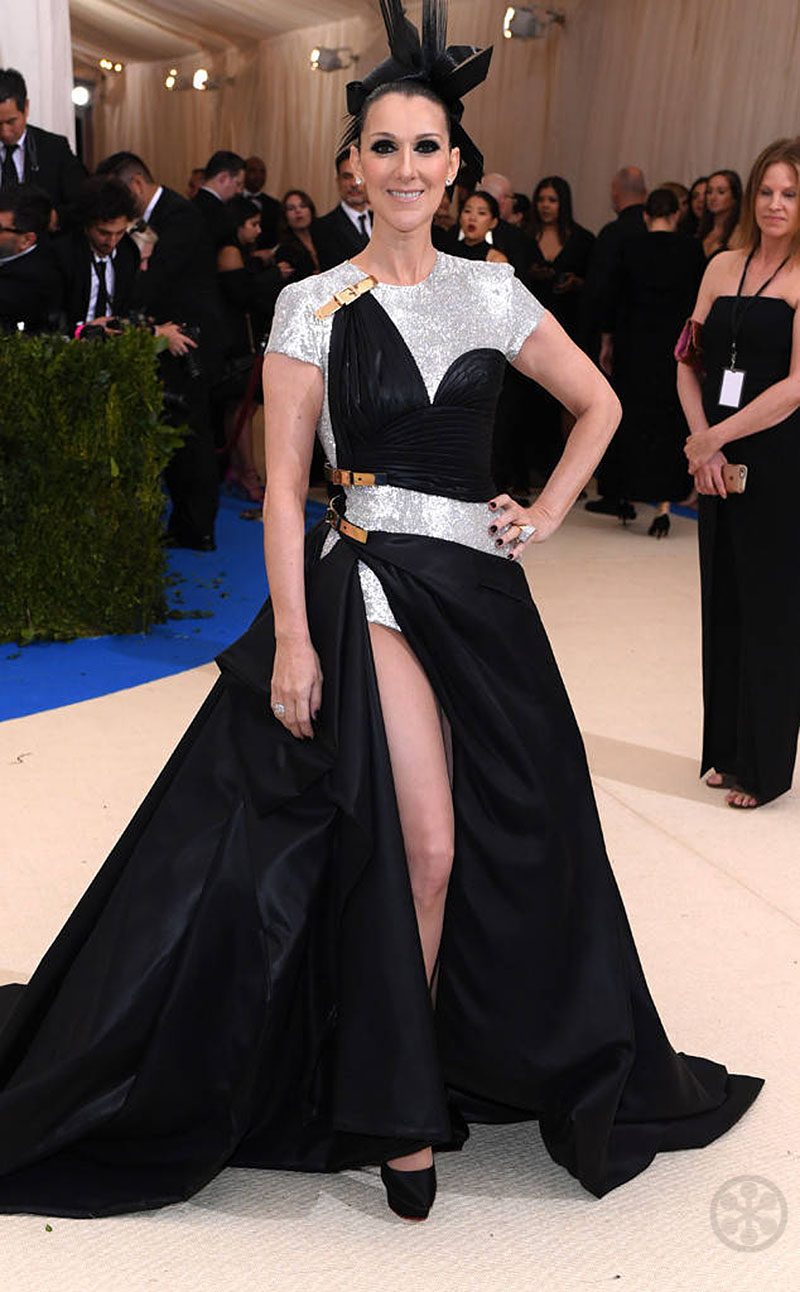 Celine Dion in Versace