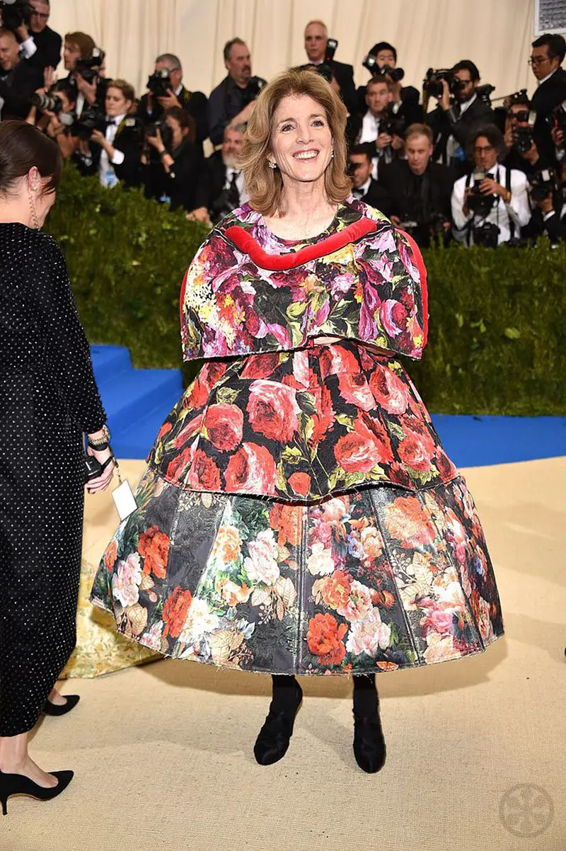 Caroline Kennedy in Comme des Garçons