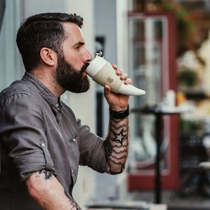 unusual commuter coffee cup