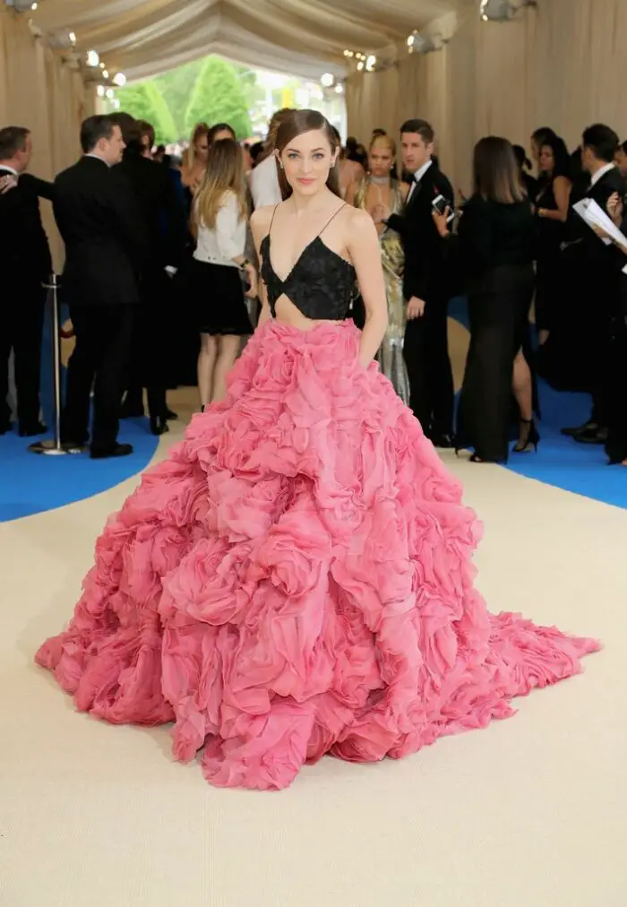 Laura Osnes in Christian Siriano