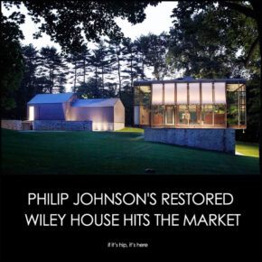 Philip Johnson’s Restored Wiley House Is Asking $12 Million.