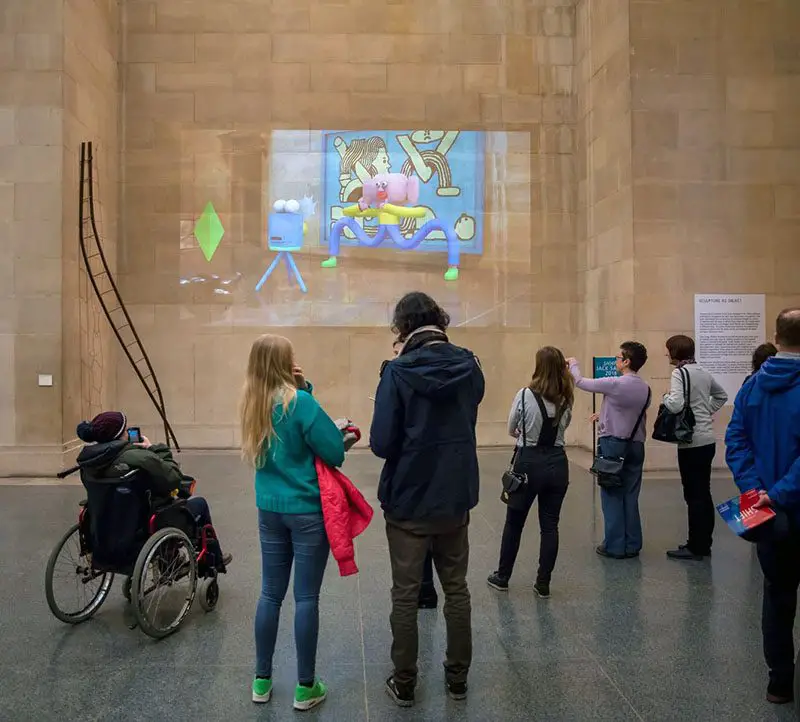 artist installation at TATE britain