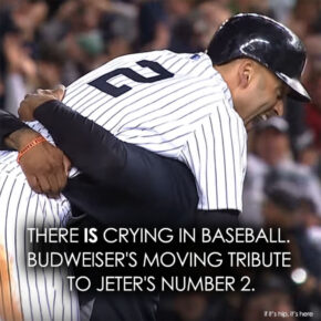 There IS Crying in Baseball with Budweiser’s Moving Tribute To Jeter’s Number 2.
