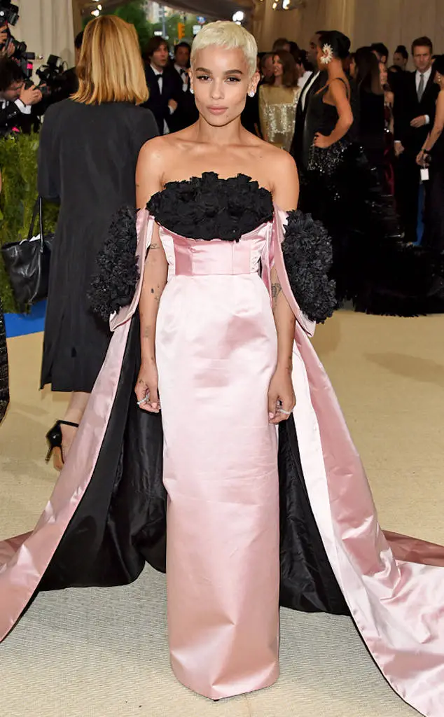 Zoe Kravitz in Oscar de la Renta