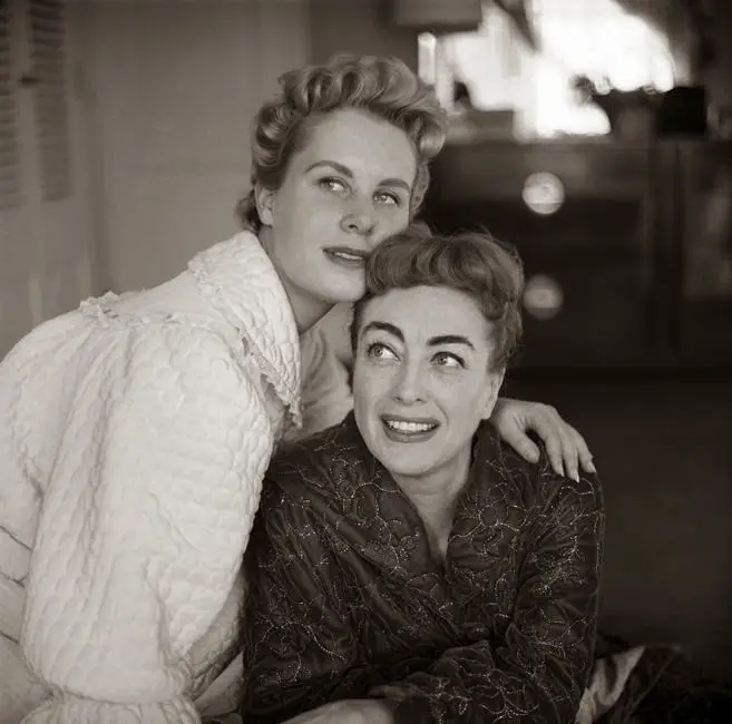 Joan Crawford and daughter photos